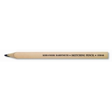 Sketching Flat Pencil Koh-I-Noor 1538 N 6B