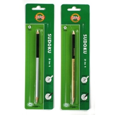 Graphite Pencil with Eraser Koh-I-Noor 1350 Sudoku