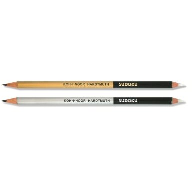 Kарандаш чернографитный с ластиком Koh-I-Noor 1350 Sudoku Kарандаш чернографитный с ластиком Koh-I-Noor 1350 Sudoku