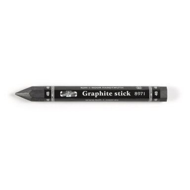 Pieštukas Koh-I-Noor 8971 4B storas 10,5 mm 1vnt. Pieštukas Koh-I-Noor 8971 4B storas 10,5 mm 1vnt.