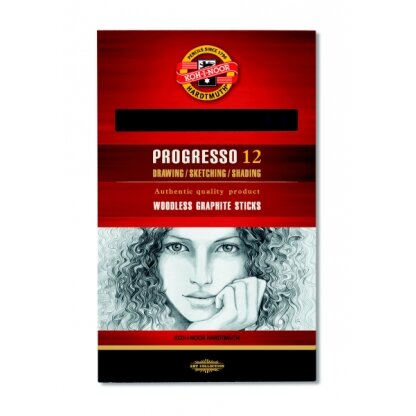 Woodless Graphite Pencil Koh-I-Noor Progresso 8911 HB