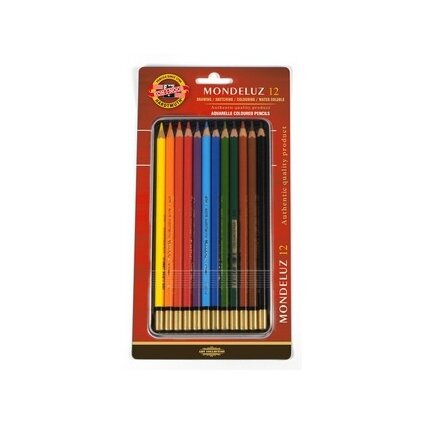 Карандаши акварельные цветные Koh-I-Noor 3722 12 цветов