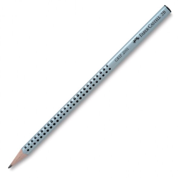Карандаш чернографитный aber-Castell GRIP 2001 2B трехгранный Карандаш чернографитный aber-Castell GRIP 2001 2B трехгранный