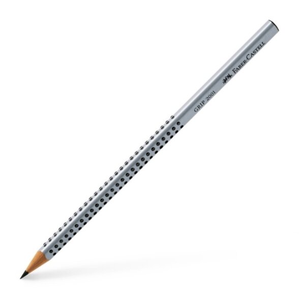 Pieštukas Faber-Castell GRIP 2001 B tribriaunis Pieštukas Faber-Castell GRIP 2001 B tribriaunis