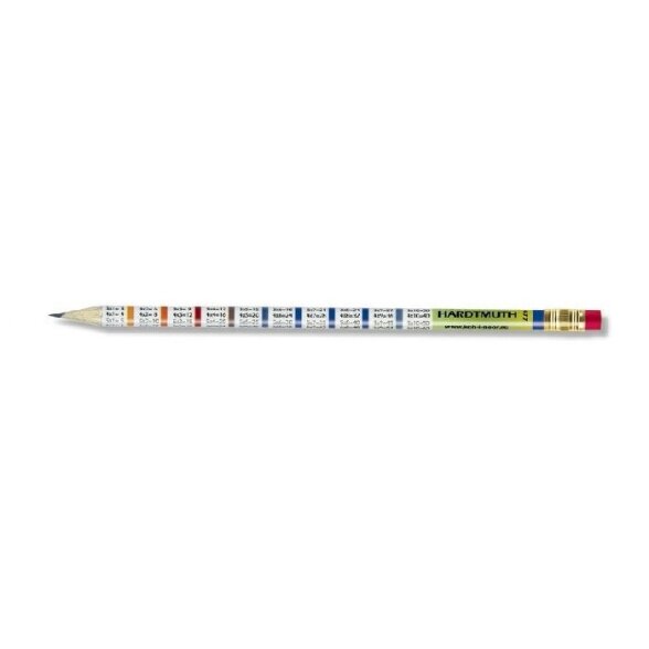 Pieštukas grafitinis Koh-I-Noor 1231 Daugybos lentelė Pieštukas grafitinis Koh-I-Noor 1231 Daugybos lentelė