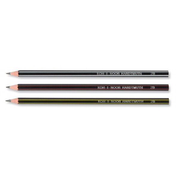 Extra Flexible Graphite Pencil Koh-I-Noor 1697 2B