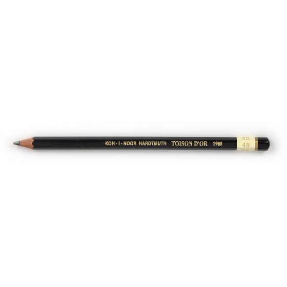 Graphite Pencil Koh-I-Noor 1900 4B Graphite Pencil Koh-I-Noor 1900 4B