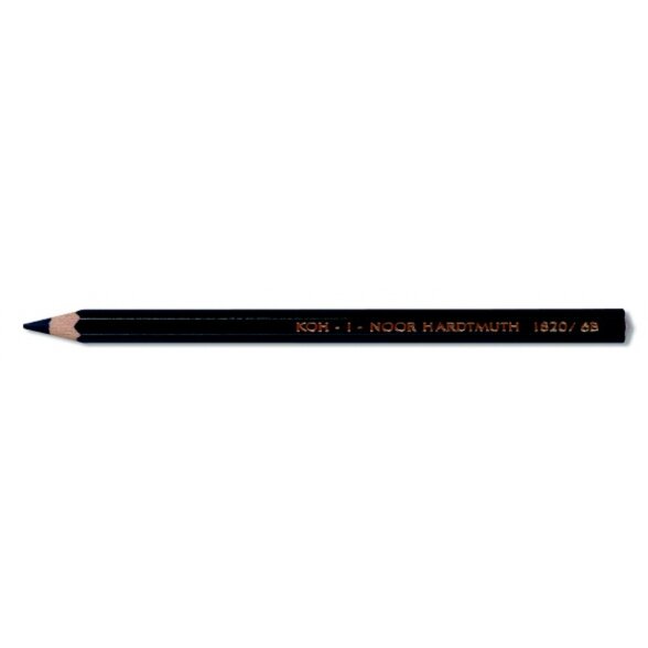 Jumbo Graphite Pencil Koh-I-Noor 1820 6B Jumbo Graphite Pencil Koh-I-Noor 1820 6B