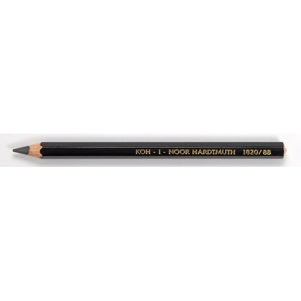 Jumbo Graphite Pencil Koh-I-Noor 1820 8B Jumbo Graphite Pencil Koh-I-Noor 1820 8B