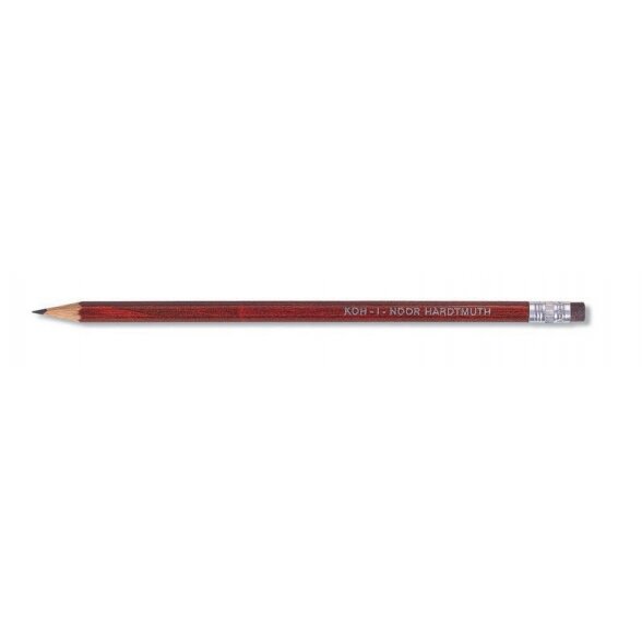 Pieštukas grafitinis su trintuku Koh-I-Noor 1383 Pieštukas grafitinis su trintuku Koh-I-Noor 1383