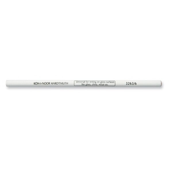 Pieštukas įvairiems paviršiams Koh-I-Noor baltas Pieštukas įvairiems paviršiams Koh-I-Noor baltas