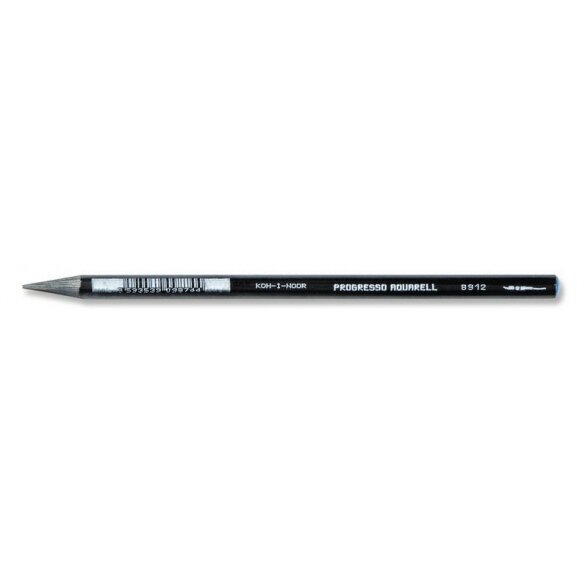Pieštukas lakuotas akvarelinis Koh-I-Noor Progresso 8912 4B 10.5 mm 1 vnt. Pieštukas lakuotas akvarelinis Koh-I-Noor Progresso 8912 4B 10.5 mm 1 vnt.