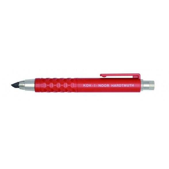 Pieštukas mechaninis Koh-I-Noor 5305 5,6 mm su drožtuku 5 Pieštukas mechaninis Koh-I-Noor 5305 5,6 mm su drožtuku 5