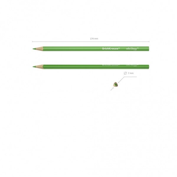 Triangular color pencils ArtBerry 24 colors 4 Triangular color pencils ArtBerry 24 colors 4