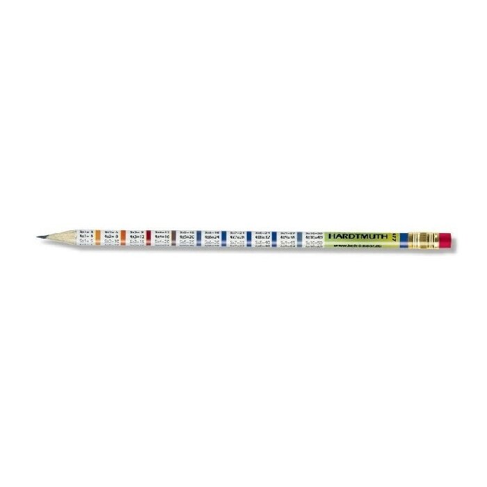 Graphite Pencil with Eraser Koh-I-Noor 1231 Multiplication