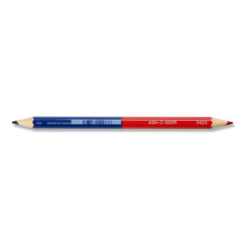 Magnum Office Coloured Pencil Koh-I-Noor 3423 Red+Blue 1