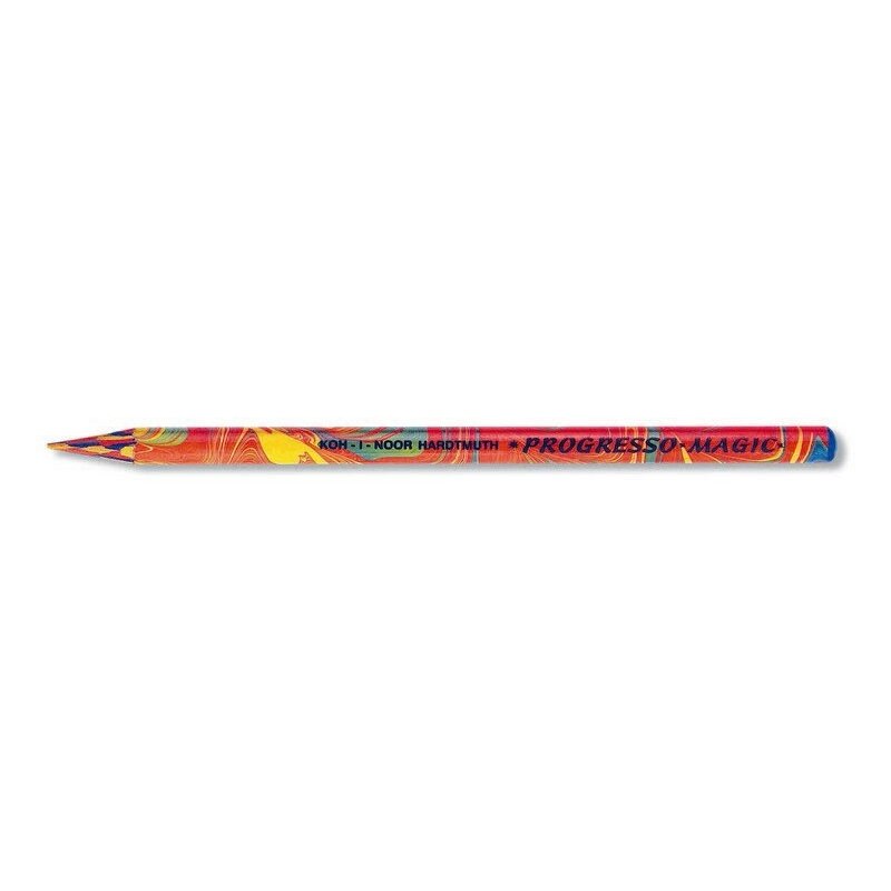 Woodless Coloured Magic Pencil Koh-I-Noor Progresso 8775 multicoloured lead