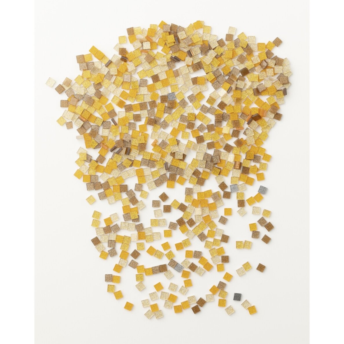 Plytelės mozaikai Folia Glitter 5x5 mm, 700 vnt. rudos spalvos 1 Plytelės mozaikai Folia Glitter 5x5 mm, 700 vnt. rudos spalvos 1