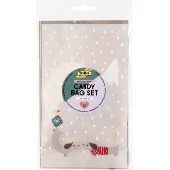 Пакеты полиэтиленовые Merry Woofmas, 145x235 мм, 6 предметов, аксессуары в комплекте 3