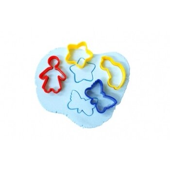 Plastilinas šilkinis Amos i-Clay "Snow Magic" 7 spalvų po 9 g 2