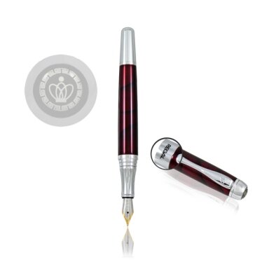 Ручка перьевая металлическая Regal Andrew red (RE119P)