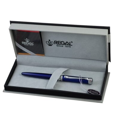 Regal Metal Fountain Pen Charles Blue (Re33P)