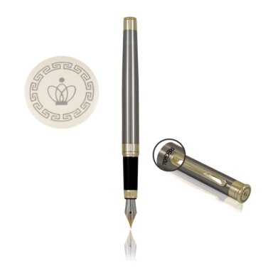 Ручка перьевая металлическая Regal Lane Gold Chrom (RE94P)