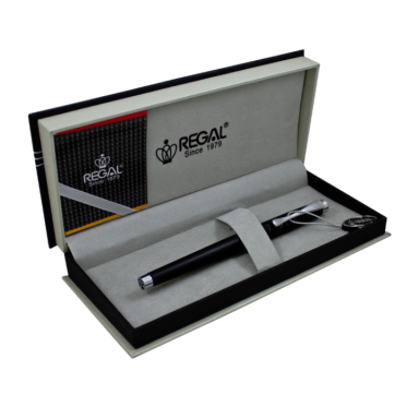 Regal Metal Fountain Pen Sun&Moon Black (Re70P)