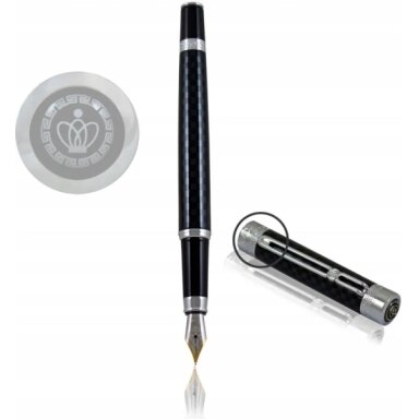 Ручка перьевая металлическая Regal Ritz черная (RE29P) Ручка перьевая металлическая Regal Ritz черная (RE29P)