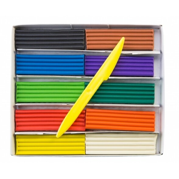 Plastilinas Luch "Klasika" 10 spalvų 2
