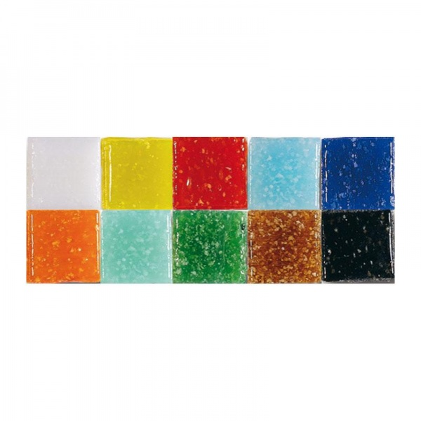Plytelės mozaikai Folia 10x10 mm, 300 vnt. 1 Plytelės mozaikai Folia 10x10 mm, 300 vnt. 1