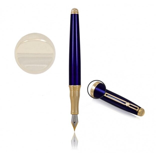 Regal Metal Fountain Pen Buckingham Blue (Re115P)