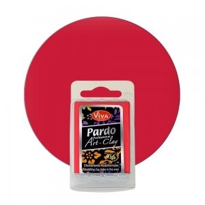 Polimerinis molis "Art Clay" 56 g raudonos spalvos Nr.400