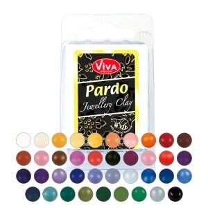 Polimerinis molis "Jewellery Clay" 56 g rožinis perlas Nr.407 1