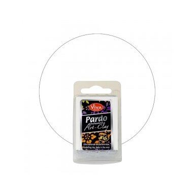Polimerinis molis "Art Clay" 56 g baltos spalvos Nr.100