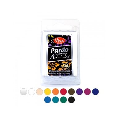 Polimerinis molis "Art Clay" 56 g juodos spalvos Nr.800