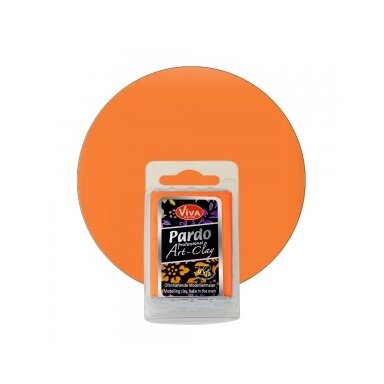 Polimerinis molis "Art Clay" 56 g oranžinės spalvos Nr.300
