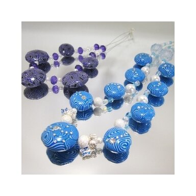 Polimerinis molis "Art Clay" 56 g violetinės spalvos Nr.500