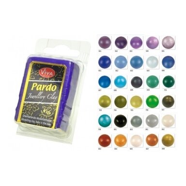 Polimerinis molis "Jewellery Clay" 56 g levanda Nr.503