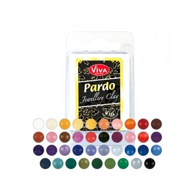 Polimerinis molis "Jewellery Clay" 56 g oranžinis Nr.303