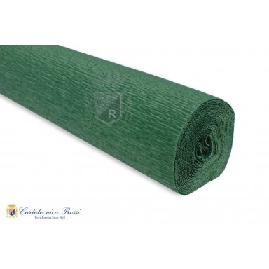 Бумага креповая флористическая 50cмx2,5м 180 г/м2 №561 Dark Green