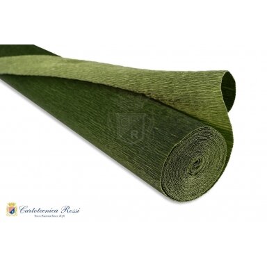 Бумага креповая флористическая 50cмx2,5м 180 г/м2 №562 Sage Green