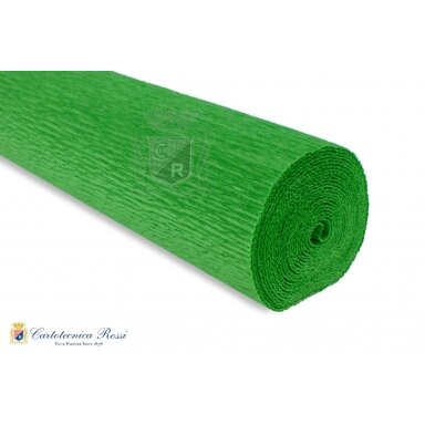 Бумага креповая флористическая 50cмx2,5м 180 г/м2 №563 Green