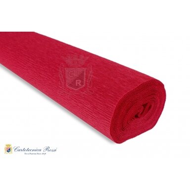 Бумага креповая флористическая 50cмx2,5м 180 г/м2 №582 Lght Red
