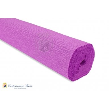 Бумага креповая флористическая 50cмx2,5м 180 г/м2 №590 Lilla