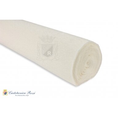 Бумага креповая флористическая 50cмx2,5м 180 г/м2 №600 White