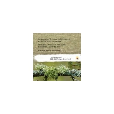 Florist Crepe Paper in roll 50cmx2,5m 180 g/m2 Nr.612 Antigue Green Earth