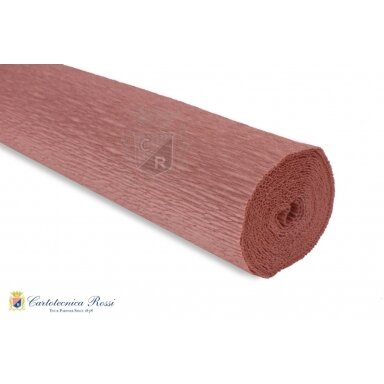 Бумага креповая флористическая 50cmx2,5m 180 g/m2 Nr.613 Brown Antigue Pink