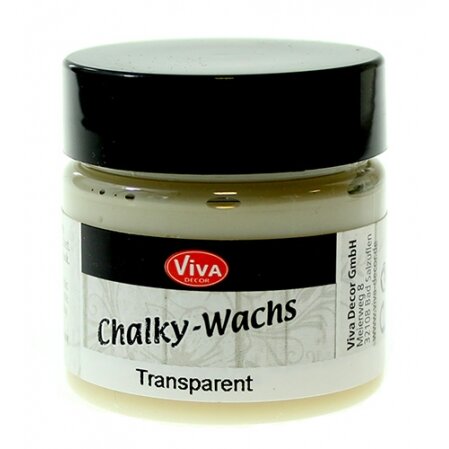 Poliravimo priemonė „Chalky Wax“, 50 ml. skaidrus Poliravimo priemonė „Chalky Wax“, 50 ml. skaidrus