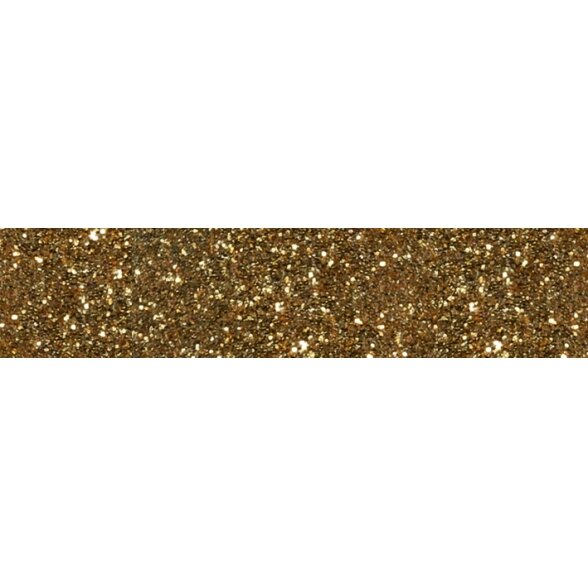 Glitter-Tape 'rough', 5mx15mm, 1 roll, gold
